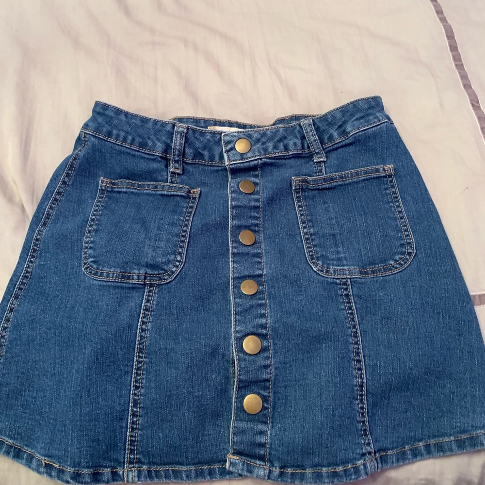 Altard state jean skirt size xs